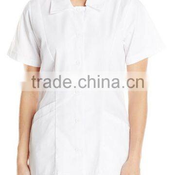 Women's Tailored Student Nursing Scrub Top Nurse Uniform photo-2