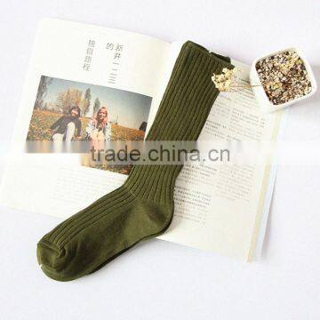 wholesale women cotton tube socks / 3D print socks china manufacture