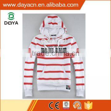 hot sale fashion men's CVC print fleece hoody