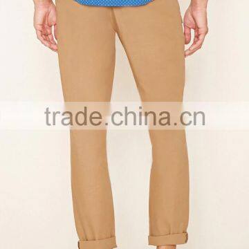 China Factory Wholesale Cheap Price Oem Service Fashion Hot Selling Fitted Canvas Men Pants photo-3
