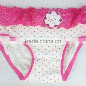 China Wholesale Cotton Blend Fashionable and Nice Looking Girl Underwear photo-2
