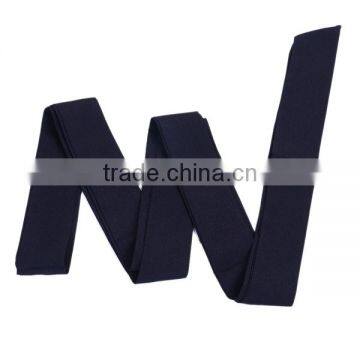 Polyester Multifunction Skinny Scarf Black Rectangle photo-2