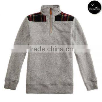 Wholesale New Design Women Quarter Zip Fleece Shep Shirt photo-4
