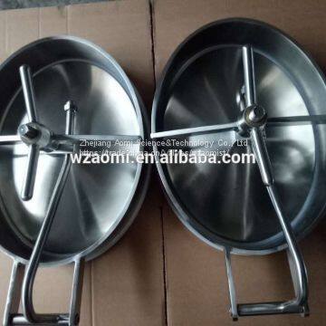 Low Cost and High Quality Sanitary Stainless Sanitary Manhole Cover Series photo-4