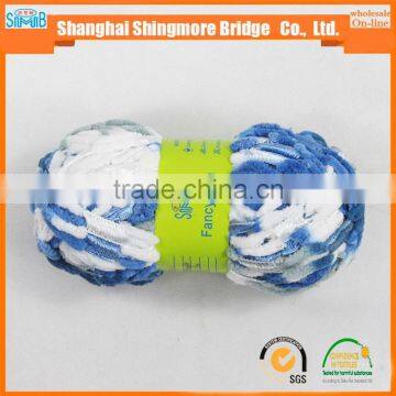 2016 chinese popular colourful polyester fdy yarn with 50g ball for knitting by hand