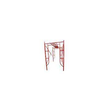 SGS Galvanized Construction Scaffold / Professional Safe H Frame Scaffolding System