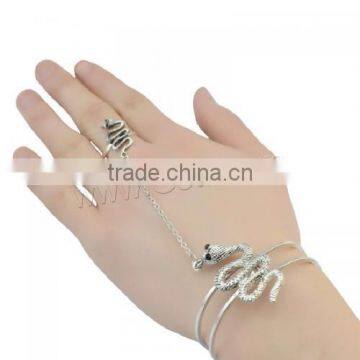 2017 New Fashion Ring Bracelet Zinc Alloy Snake Serpent Plated Plating Oval Chain photo-3
