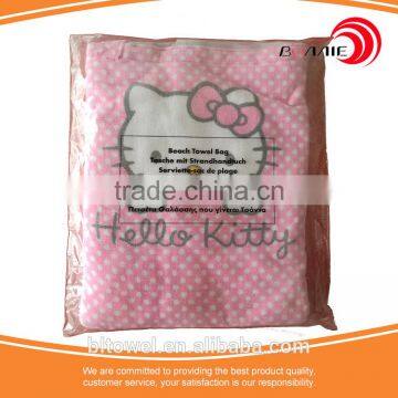 Wholesale Brand new Cotton makeup field rope handle beach bag