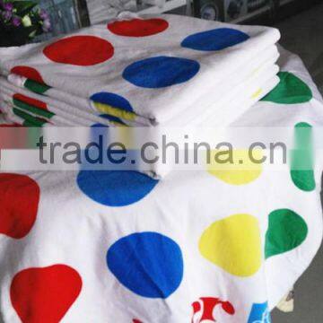 Wholesale alibaba 100%cotton printed beach games beach towel