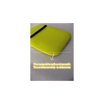 Light Yellow Neoprene sleeve customize for 7/8/9//10/10.1 inch tablet