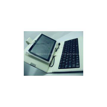USB/Mirco/Mini interface keyboard tablet case adapt to 7/8/9/10/10.1 inch