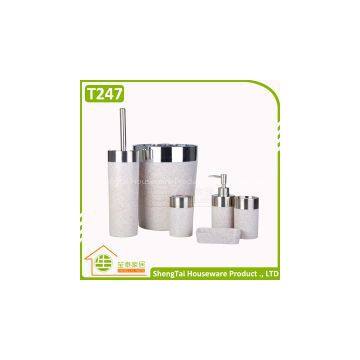 Stone Marble Design European Style Latest Home Bathroom Sanitary Set