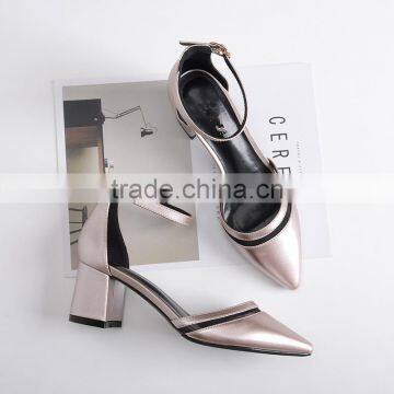 B22557A Latest design shoes high-heeled sandals women shoes