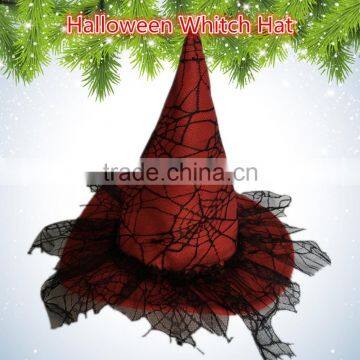 Cheap Halloween Decorated Halloween Witch Hat