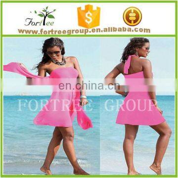 High Quality One Peice Light Beach Dresssexy Dress Perfecy Dress 2015 photo-3