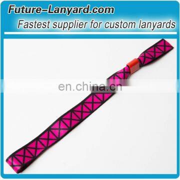 Promotional no minimum order custom wristbands
