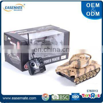 4CH Musical and lighting rc plastic army tank toys for sale