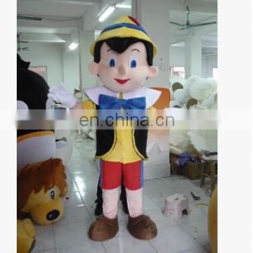 The Adventures of Pinocchi cartoon mascot costume pinocchio costume