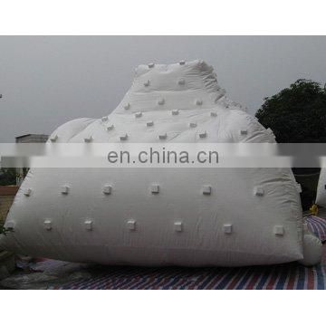 inflatable water mountain, inflatable iceberg, water toy