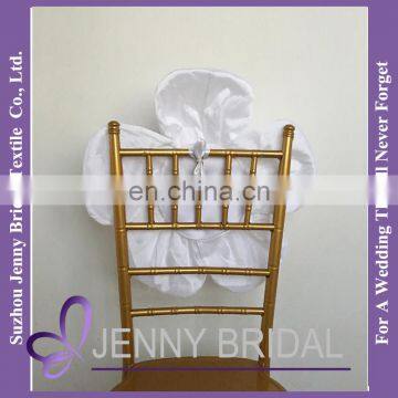 C436D Chair Cover Wholesale Flowers Wedding Flower Chair Sash photo-2