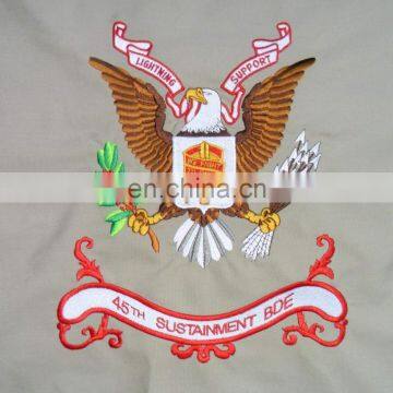 Home Decoration Fashion Custom Eagle Polyester Embroidery Flag photo-2