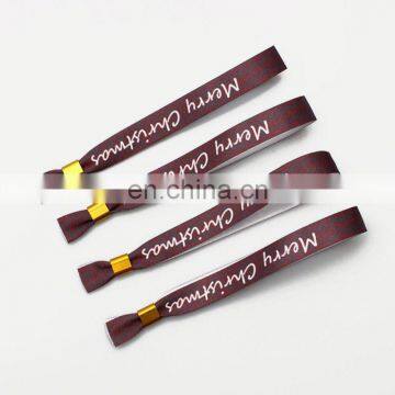 High Quality Customized Cheap Fabric Wristbands With Personal Logo For Events YF011 photo-5
