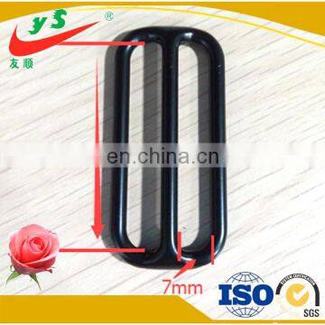 2 inch stoving varnish black slide belt buckle for handbag hardware accessories