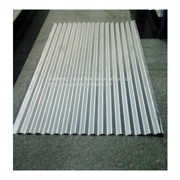 0.5mm thickness 18 gauge SGCC 22 gauge corrugated steel roofing sheet