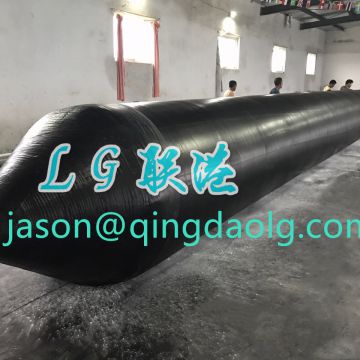 Ship launching marine rubber airbags customized size