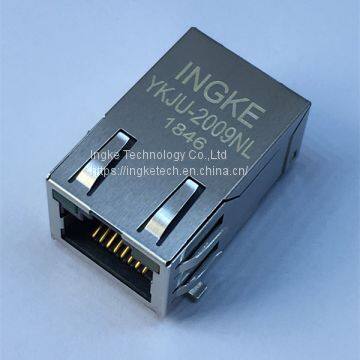 J3011G21DNL YKJU-2009NL Single Port SMT 100 Base-T Ethernet 8P8C Connector RJ45 photo-2
