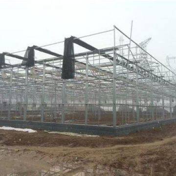 Commercial Glass Greenhouse With Clear PC Sheet Roof photo-4