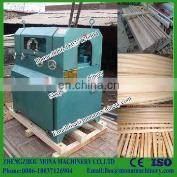 Quality assured round bamboo stick making machine/wooden handle making machine/automatic brush handle making machine