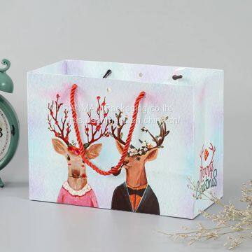 Customiz brand paper print gift bag