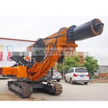 360degree crawler mounted rotary drilling rig water well drilling rig