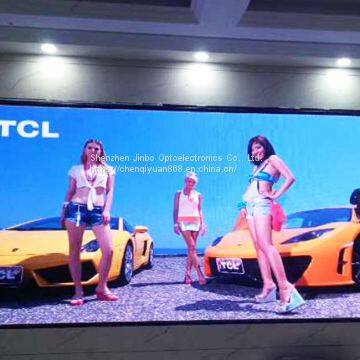 Indoor full color led display p2.5p3p4 stage large screen conference room electronic advertising screen player