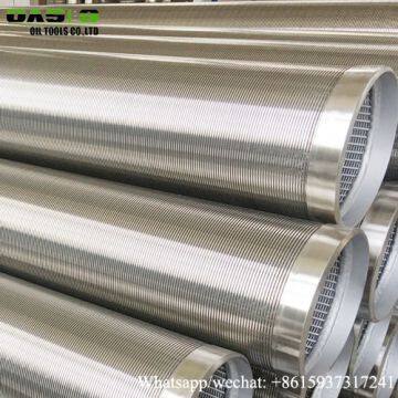 ASTM A312 Stainless Steel 304L Rod Based Well Screens for Borehole Drilling