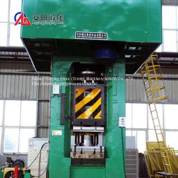 Hot forging press electric screw