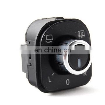 New Chrome Mirror Switch Knob W/ Heat Function For VW GOLF MK6 JETTA MK5 OEM 5ND959565B / 5K1959565 / 1K0959565K/L/J