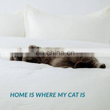 Chins Fashion Durable King Size Water Wash Cotton Bedding Duvet Cover Set For Hotel Home photo-3