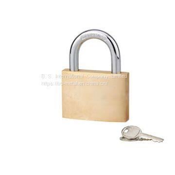 High Quality Middle Heavy Duty Brass Padlock with Brass Keys  Stainless Steel Brass Lock