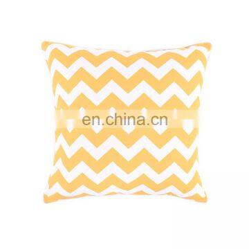 Wholesale Decorative Stocking Flower Printed Polyester Canvas Outdoor Cushion Cover With White Piping and Invisible Zipper photo-4