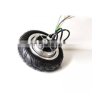 Single axle 350-1600rpm electric wheel hub motor car