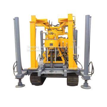 crawler type drilling rig 200m deep water well drilling rig for sale