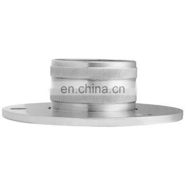 Stainless Steel Round Handrail Pipe Floor Flange Base with Screws