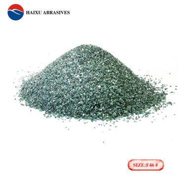 Grit Blasting Media Green Silicon Carbide SIC Sand photo-2