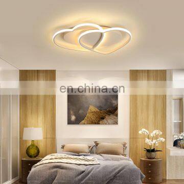 New Design Love Wedding Room Ceiling Lamp Aluminum Creative Chandelier Bedroom Lamp photo-3