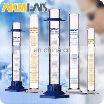 AKM LAB 5ml 10ml 25ml 50ml 100ml 250ml 500ml 1000ml 2000ml Graduated Glass Measuring Cylinder