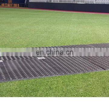 Ground Reinforcement Mats and Dispensers for Temporary Roads