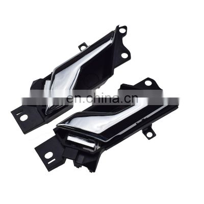 Pair Front Left+Right Chrome Inside Interior Door Handle for Chevrolet Captiva Sport 12-15 Saturn Vue 08-10 96861998,96861999