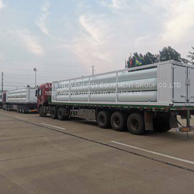 Трактор-транспортер газовых баллонов CNG большой емкости Hot Same 2021